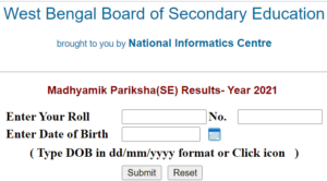 WB Madhyamik Result