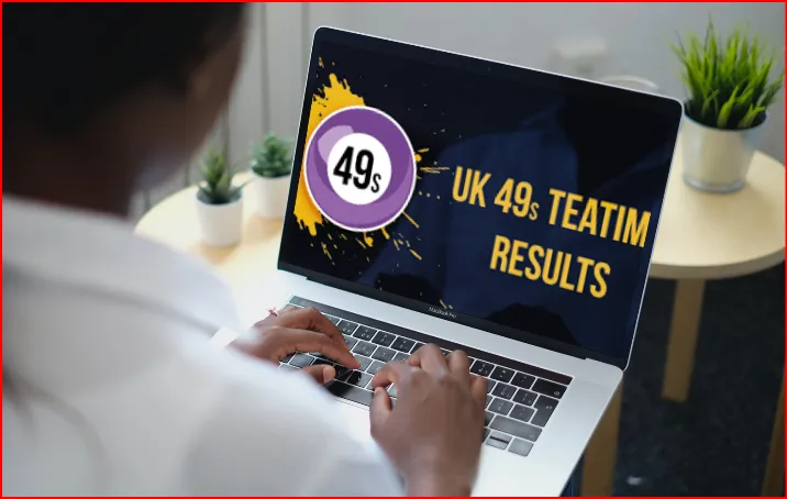 UK 49s Latest Teatime Results For Today