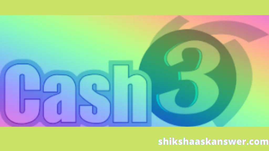 cash 3 winning numbers